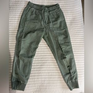 Gap - green joggers. Size medium